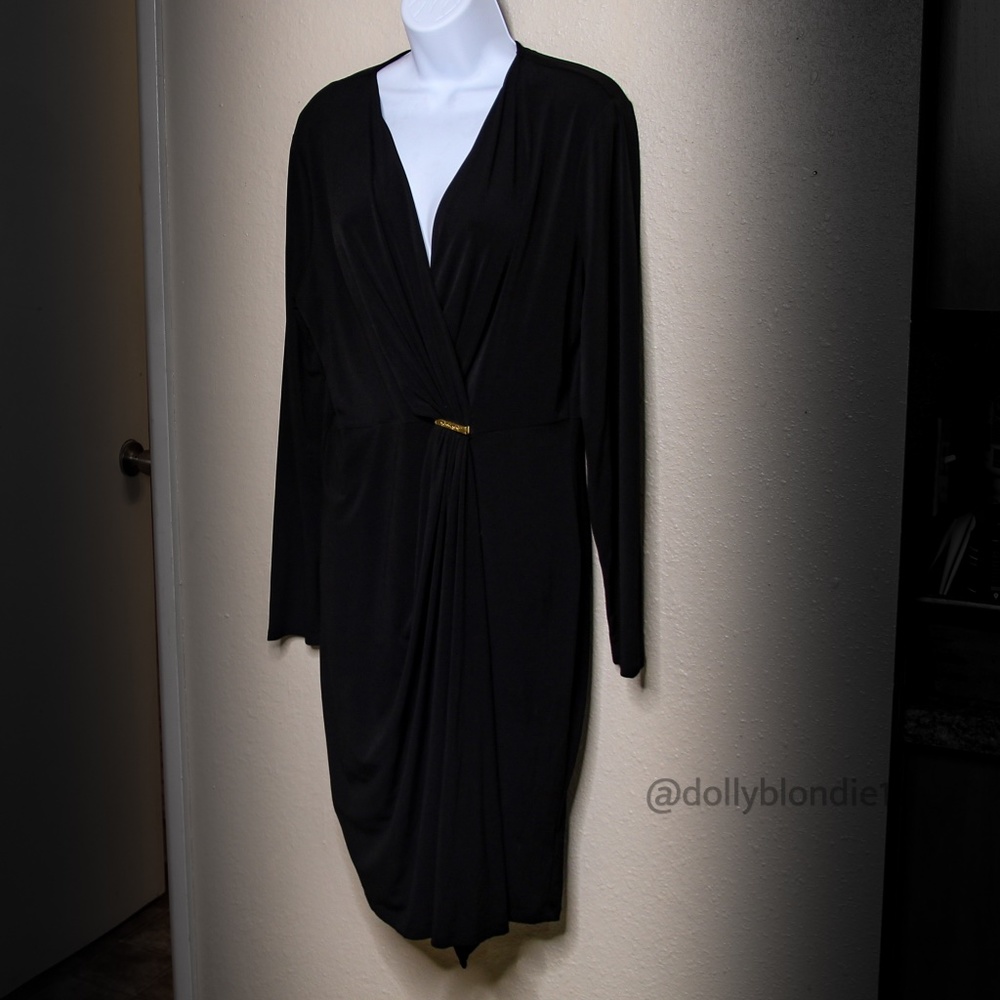 Michael Kors Wrap Evening Dress
